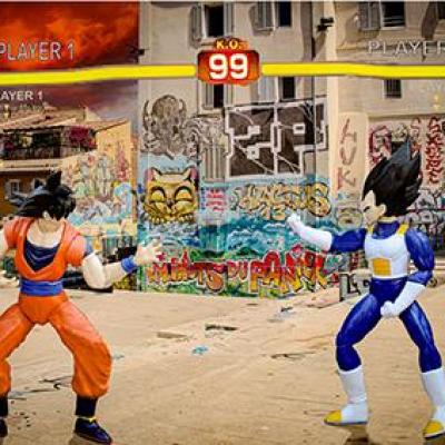 Street fighter dans le panier mademoiselleghis